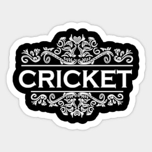 Cricket Sticker